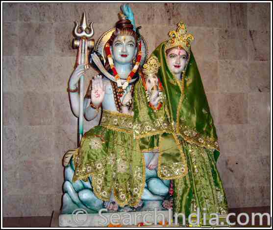 Shiva Parvati, Hanuman Mandir, Hempstead, NY