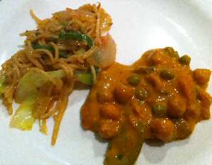 Indian Taj Jackson Heights Vegetable Noodles
