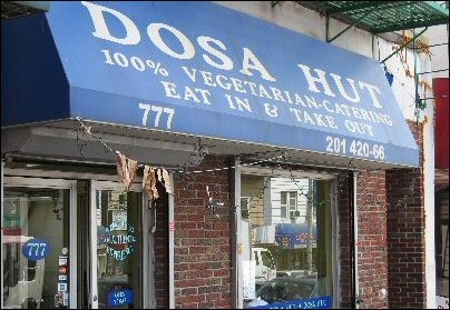 Dosa Hut Indian Restaurant Jersey City