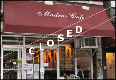 Madras Cafe, East Village