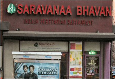 Saravanaa Bhavan, NYC