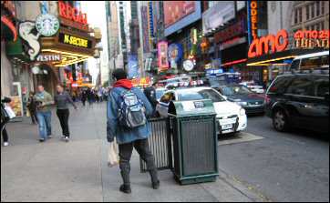 Regal and AMC Empire Theaters in Times Square