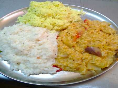 Amma Canteen Chennai Lunch Items - © SearchIndia.com
