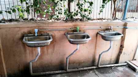 Amma Canteen Chennai Hand Wash Basins