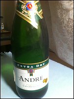 Andre Extra Dry California Champagne $4.99