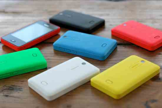 Asha Smartphones Colors