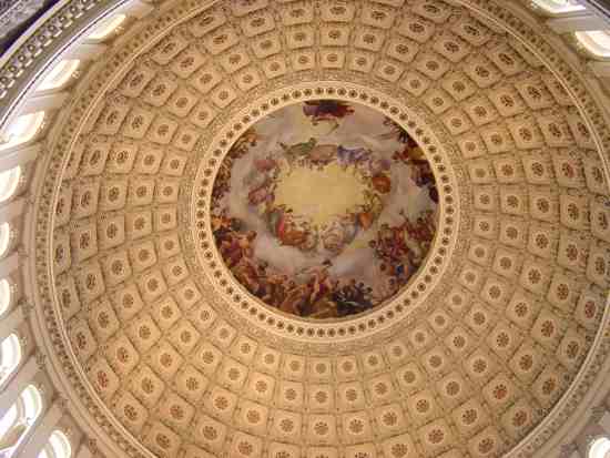 Capitol Hill Rotunda DC © SearchIndia.com