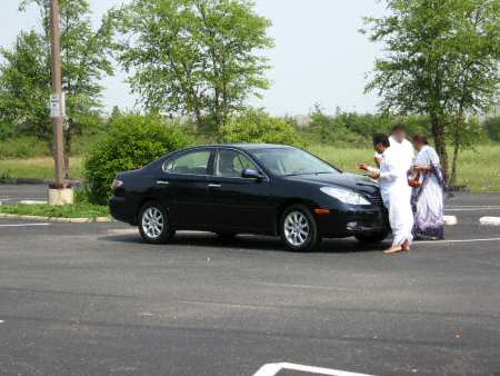 Car Pooja at a Midwest Hindu Temple