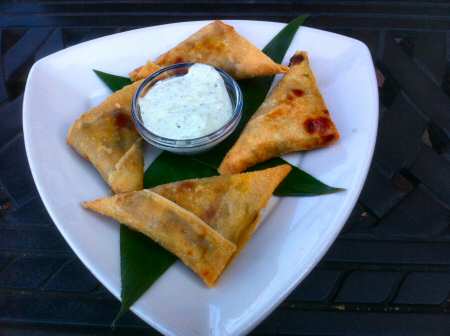 Chicken Samosas - © SearchIndia.com