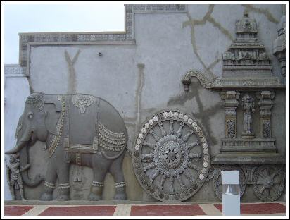 Elephant at Sri Venkateswara Swamy Temple Aurora, IL  