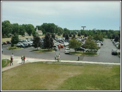 Chicago Balaji Temple Parking Lot