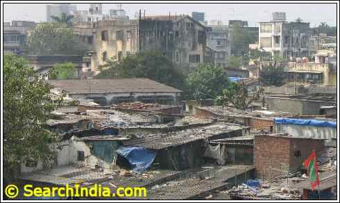 Dharavi Slum in Mumbai