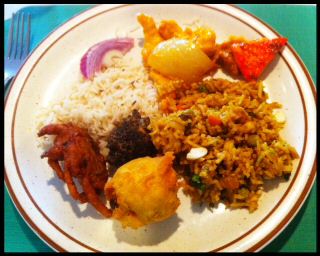 Indian Food - Pakoras, Biryani, Mango Chicken