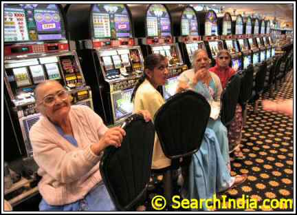 Gujarati Women at an Atlantic City Casino