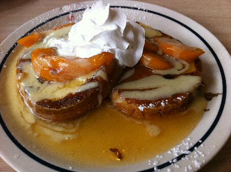  IHOP Peaches and Cream French Toast - Image © SearchIndia.com
