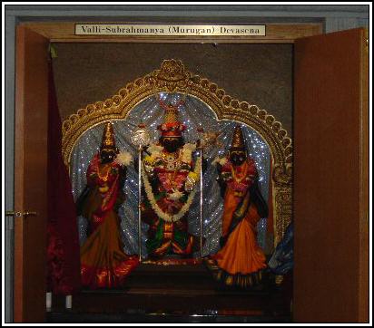 Murugan at Sri Venkateswara Swamy Temple Aurora, IL  