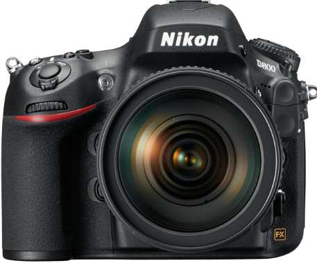 Nikon D800 D-SLR Camera Front