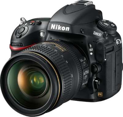 Nikon D800 D-SLR Camera Right