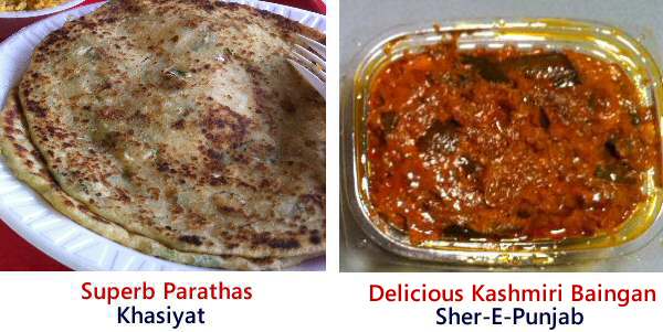 Khasiyat Parathas, Sher-E-Punjab Kashmir Baingan