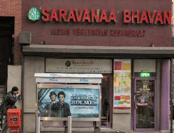Saravanaa Bhavan NYC - South Indian Vegetarian Restaurant on Lexington Avenue