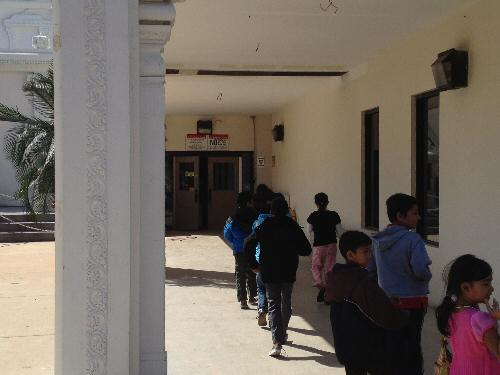 Sri Siva Vishnu Temple Canteen Entrance - © SearchIndia.com