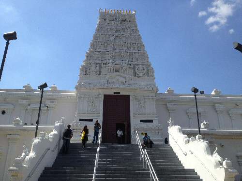 Sri Siva Vishnu Temple MD Entrance - © SearchIndia.com