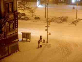 Heavy Snow in Northeast USA