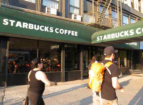 Starbucks on Houston St NYC