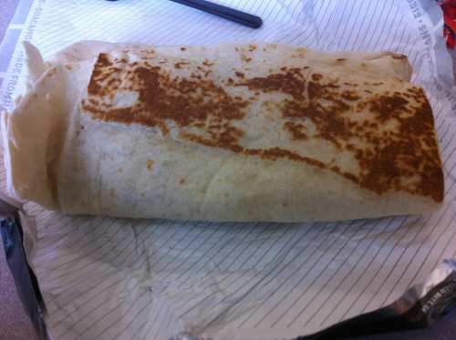 Taco Bell Cantina Burrito Steak - Image © SearchIndia.com