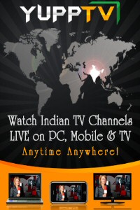 Yupp TV for iPad Offers Live Indian TV Channels