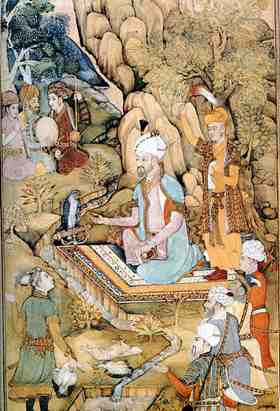 Mughal King Babur