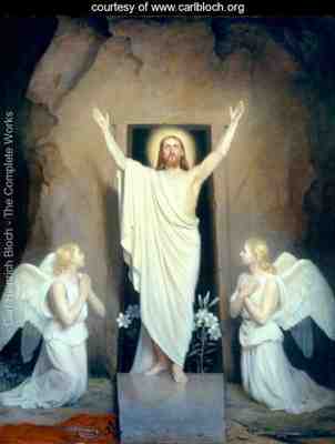 Jesus Christ - Resurrection (Painting by Carl Bloch)