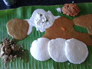 Famed Idlis at Murugan Idli Shop