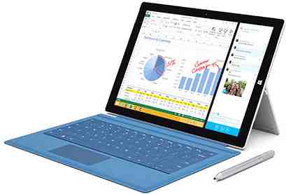 Surface Pro 3 Tablets - Pricey